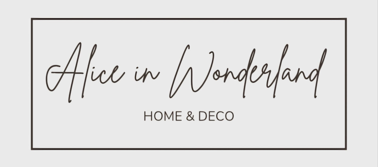 Alice in Wonderland Home & Deco